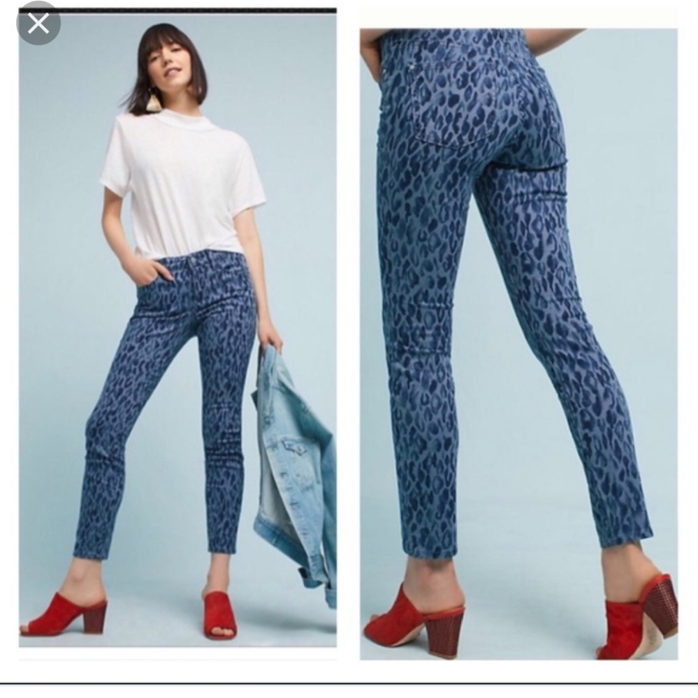 Pilcro

Leopard Mid-rise skinny size